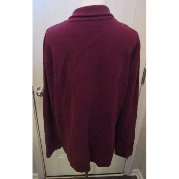 J.Crew Cecile Sweater Blazer Burgundy Knit Jacket Women’s 2X Work Office - Picture 4 of 8